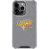 DC Comics The Flash Vintage Action Running Pose iPhone 14 Pro Clear Case